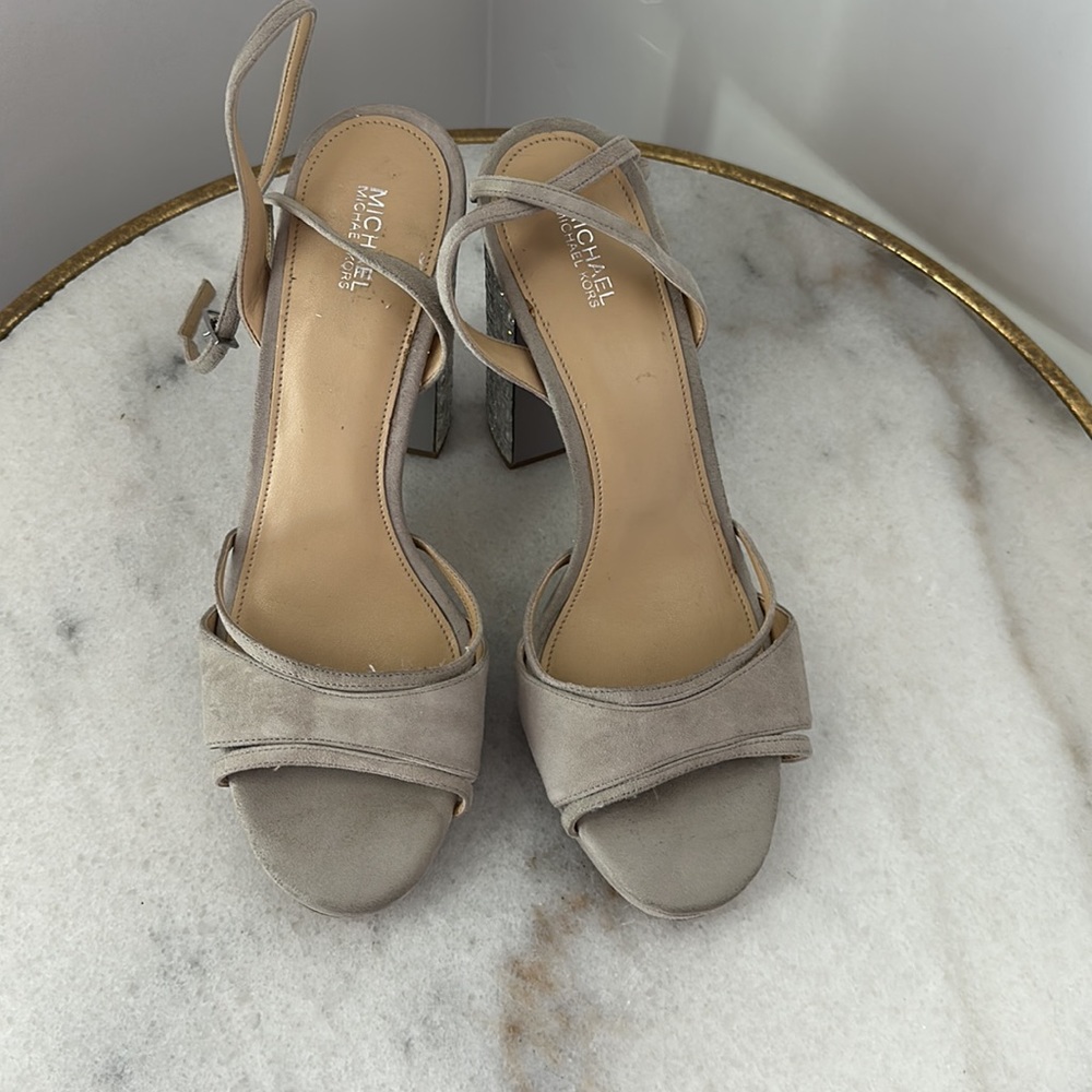 Michael Kors Rhinestone Sandals - Picture 2 of 12